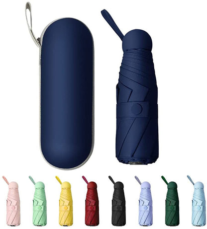 𝐏𝐨𝐜𝐤𝐞𝐭 𝐔𝐦𝐛𝐫𝐞𝐥𝐥𝐚 𝐰𝐢𝐭𝐡 𝐂𝐚𝐬𝐞 - 𝐏𝐨𝐫𝐭𝐚𝐛𝐥𝐞 𝐋𝐢𝐠𝐡𝐭𝐰𝐞𝐢𝐠𝐡𝐭 𝐃𝐮𝐫𝐚𝐛𝐥𝐞 𝐒𝐭𝐲𝐥𝐢𝐬𝐡 𝐒𝐦𝐚𝐥𝐥 𝐓𝐫𝐚𝐯𝐞𝐥 𝐔𝐦𝐛𝐫𝐞𝐥𝐥𝐚 𝐟𝐨𝐫 𝐑𝐚𝐢𝐧 & 𝐒𝐮𝐧 𝐏𝐫𝐨𝐭𝐞𝐜𝐭𝐢𝐨𝐧