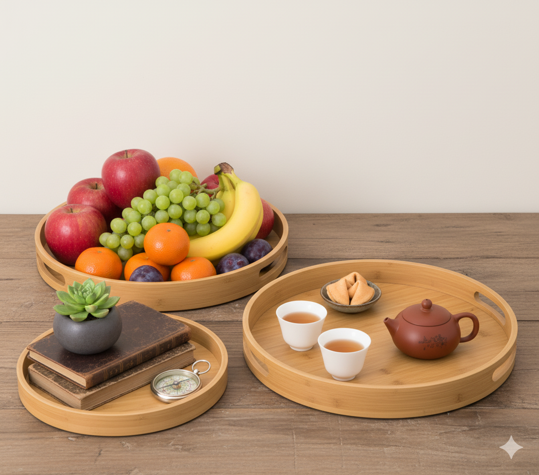 𝐖𝐨𝐨𝐝𝐞𝐧 𝐁𝐚𝐦𝐛𝐨𝐨 𝐒𝐞𝐫𝐯𝐢𝐧𝐠 𝐓𝐫𝐚𝐲 (𝟑 𝐩𝐢𝐞𝐜𝐞 𝐬𝐞𝐭) + 𝐅𝐫𝐞𝐞 𝐃𝐞𝐥𝐢𝐯𝐞𝐫𝐲