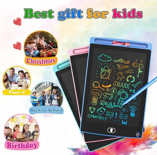 LCD Writing Tablet Electronic Slate E-writer Digital Memo Pad Erasable Writing Board Learning Toys And Gadgets For Educational And Daily Life Routine Notebook Purpose -  8.5 Inch