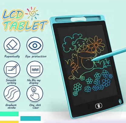 LCD Writing Tablet Electronic Slate E-writer Digital Memo Pad Erasable Writing Board Learning Toys And Gadgets For Educational And Daily Life Routine Notebook Purpose -  8.5 Inch