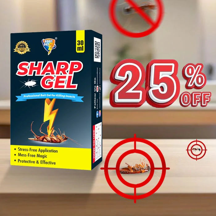 𝐒𝐡𝐚𝐫𝐩𝐆𝐞𝐥 𝐂𝐨𝐜𝐤𝐫𝐨𝐚𝐜𝐡 𝐊𝐢𝐥𝐥𝐞𝐫 𝐁𝐚𝐢𝐭 𝐆𝐞𝐥 (𝟑𝟎𝐠𝐦) | 𝟗𝟗.𝟗% 𝐏𝐫𝐨𝐯𝐞𝐧 𝐑𝐨𝐚𝐜𝐡 𝐂𝐨𝐧𝐭𝐫𝐨𝐥 | 𝐅𝐚𝐬𝐭 & 𝐎𝐝𝐨𝐫-𝐅𝐫𝐞𝐞